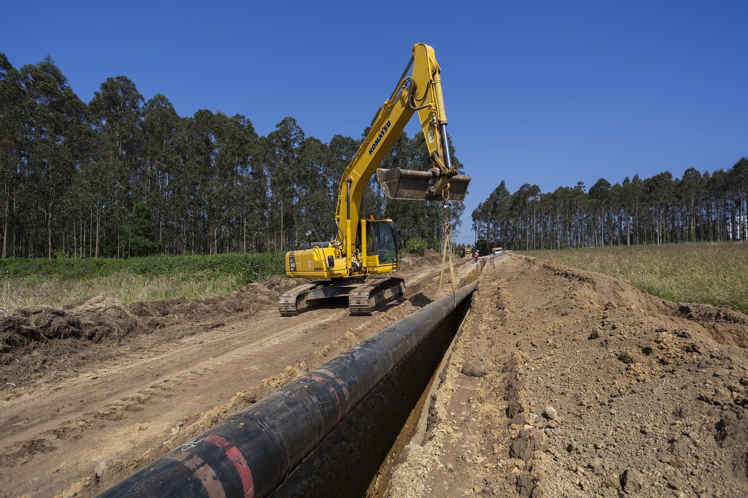 FCC Industrial finaliza la ejecución del Gasoducto Mariña-Lucense