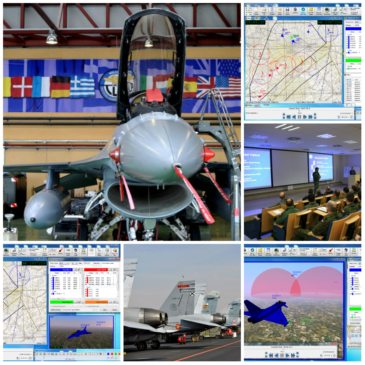 FCC Industrial desarrolla el sistema de un programa de formación para el ejército del aire