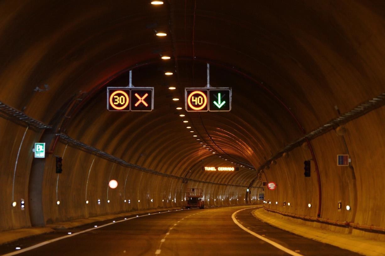 FCC Industrial instalará los sistemas de seguridad e iluminación del Túnel La Aldea