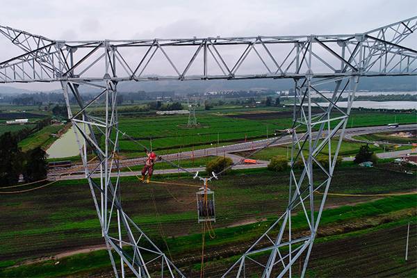 FCC Industrial completes testing on the 500kV Nueva Esperanza power line (Colombia)