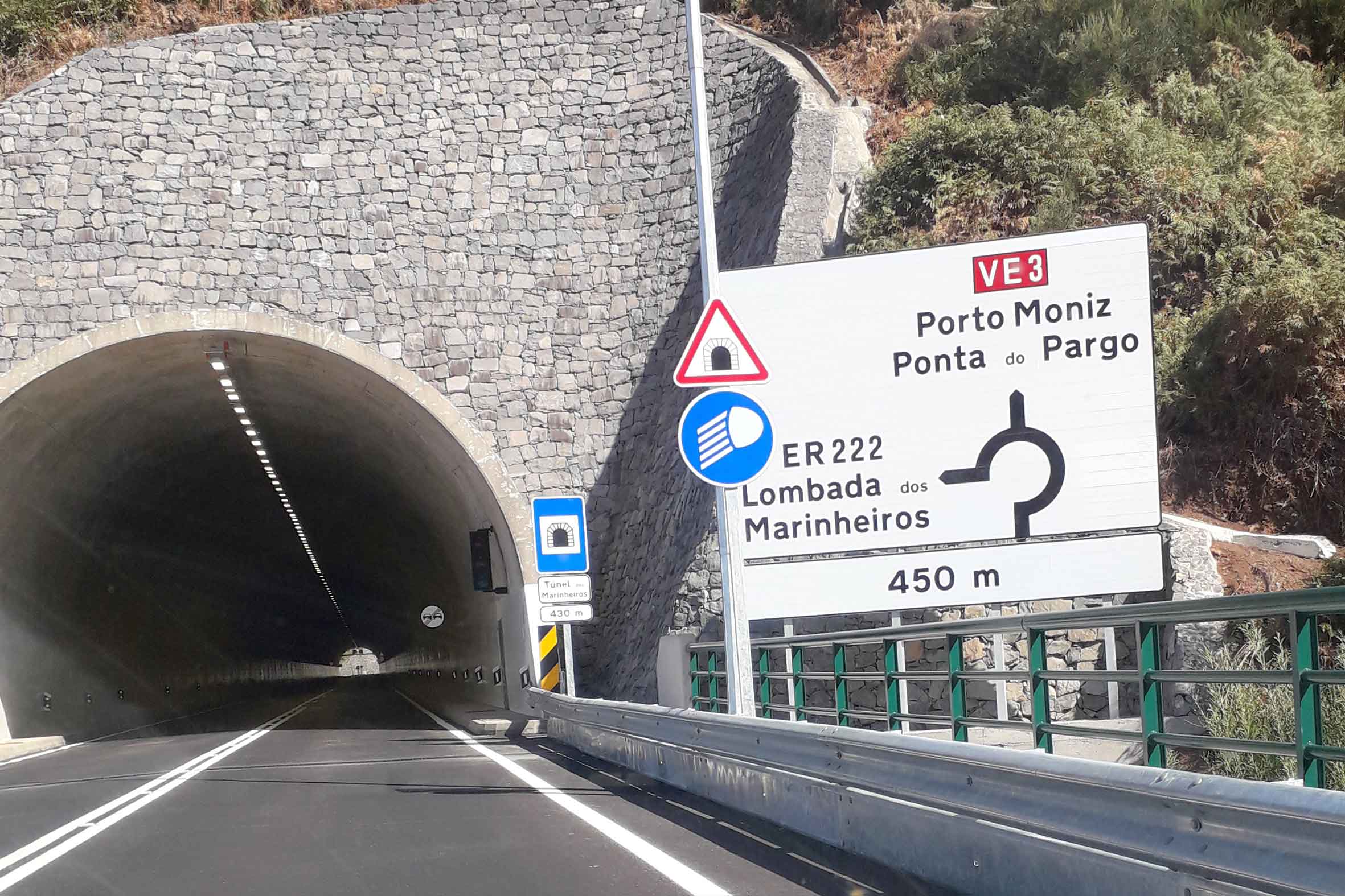 Traffic management of Madeira ER-1 (Portugal)