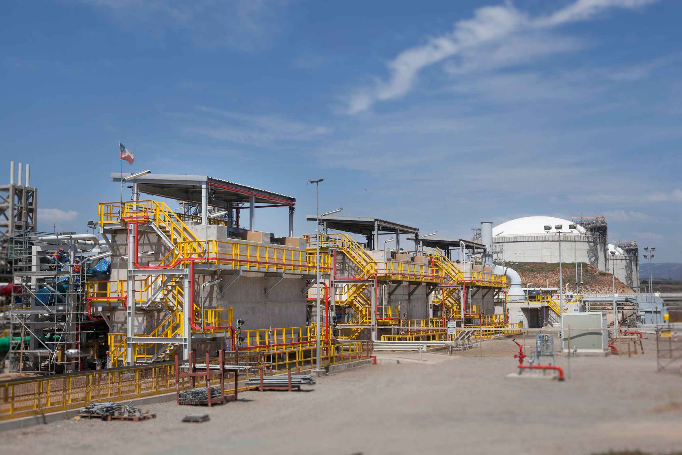 Expansion of the GNL terminal Quintero (Chile)